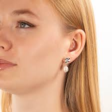 February Birth Flower Earrings