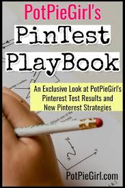 Pintest Playbook Potpiegirl S Pinterest Testing Results Pinterest Marketing Strategy Blog Tips Viral Marketing
