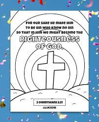 Back to 2 corinthians 5:21. Surprise Free Coloring Pages Just For Worship Together Facebook