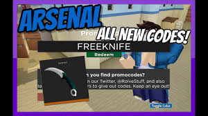 Arsenal codes can give skins, items, pets, bucks, sound, coins and more. Free Knife New Arsenal Codes February 2021 Roblox