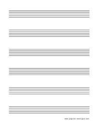 6 Portees Musicales Vierges Ps 6 Partition Vierge Enseignement De La Musique Classe De Musique