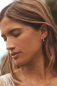 Diamond Parker Link Single Huggie