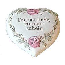 Das ist mein kleines comeback!! Deko Herz Spruch Mein Sonnenschein 10cm Tropical World De 4 90