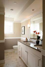 Two Tone Paint Bathroom Ideas Houzz