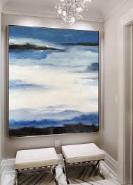This puts the focus firmly on the definitive. Handmade Large Contemporary Art Oversized Abstract Landscape Painting Modern Wall Art Black Blue White Etc