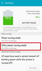 Sep 19, 2016 · ultra battery saving mode is a free battery saving app that makes your battery last longer, and can help you get up to 50% more battery life for your android phone!. How To Turn On Ultra Power Saving Mode On Android Bestusefultips