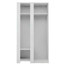Placard à balais ¿es esto un armario para escobas o se le llama así a alguna otra cosa? Caisse D Angle 1 Porte Twist Coloris Blanc Vente De Armoire Conforama