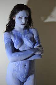 Self] Body Paint of Cortana, from Halo [OC][Nudity] : r/cosplay