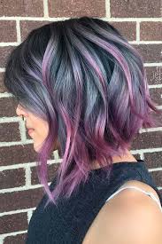 Please check these pics below and be inspired by these looks! 75 Tempting And Attractive Purple Hair Looks Lovehairstyles Com
