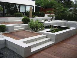 Bildergebnis Fur Granit Blockstufe Gartenmauer 2019 Deck Ideas Modern Backyard Landscaping Diy Backyard Landscaping Modern Backyard