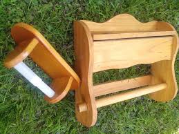 Derouleur Essuie Tout Sopalin Devidoir Papier Wc En Bois En Pin Envoi Gratuit Papier Wc Essuie Tout Sopalin