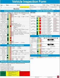 Vehicle Inspection Form Template Di 2020 Teknik Sipil