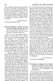 In 1969 selarang barracks became the home for most of the australian army units that would go to help make up anzuk. The Separation Of Singapore From Malaysia By Nancy Mchenry Fletcher Ithaca Southeast Asia Program Cornell University 1969 Ix 98 Pp Bibliography Appendices 2 50 The Journal Of Asian Studies Cambridge Core