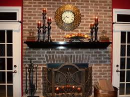 Fireplace Mantels And Wall With Interior Design Gallery Of Brick Fireplace Decor Fireplace Mantel Decor Fireplace Mantel Designs