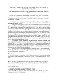 We did not find results for: Pdf Facial Expressions Of Pain In Cats Development Of The Feline Grimace Scale