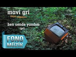Mavi Gri Ben Sende Yandim Gri Official Audio Youtube