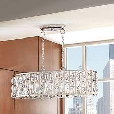 Home Decorators Collection Kristella Collection 6 Light Chrome Oval Chandelier The Home Depot Cana Chandelier Home Decorators Collection Crystals In The Home