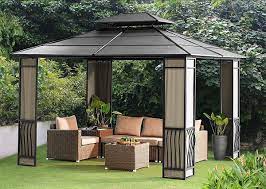 Maybe you would like to learn more about one of these? Sunjoy 10 X 12 Heavy Duty Galvanized Steel Hardtop Wyndham Patio Gazebo Patio Gazebo Hardtop Gazebo Gazebo
