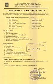 Informasi lowongan kerja kulon progo terbaru dan terlengkap. Lowongan Kerja Welder Yogyakarta
