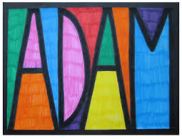 Sub Tub The Bees Knees Cousin Name Art Art Lessons Kids Art Projects