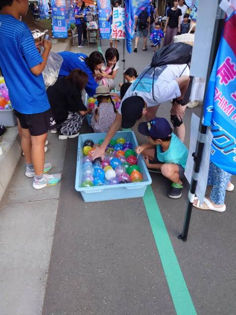 スフィーダ世田谷FC夏まつりの縁日