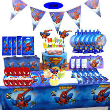 Spiderman theme party superhero birthday party 4th birthday parties birthday party decorations spider man birthday spider man party 5th birthday avengers birthday birthdays. Spot High Quality Spiderman Theme Birthday Party Decoration Supplies Children Birthday Party Decoration Set Cartoon Spiderman Decoration Disposable Tableware Birthday Decoration Shopee Philippines