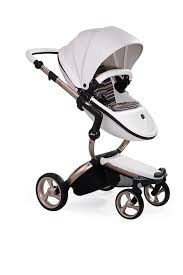 Mima Xari Snow White Seat Autumn Stripes Starter Pack The Only Stroller Made With Leatherette Fabric The Mima Mima Xari Stroller Baby Strollers Stroller