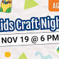 Kids Craft Night: Toilet Paper Roll Turkeys! event in Baytown, TX