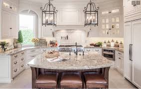 A white and light gray tile backsplash can add a nice accent piece to this countertop. Which Backsplash Tile Goes With Granite Maria Killam