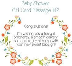 Top 10 Baby Shower Gift Card Message Ideas Baby Girl Congratulations Message Baby Shower Gift Card Baby Shower Gift Card Message