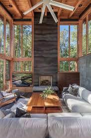 10 Ways To Bring Together Rustic And Mid Century Modern Decor In 2020 Rustic Modern Cabin Mid Century Modern Decor Modern Cabin Decor