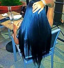 In Love With This Hairstyle Hair Styles Long Hair Styles Blue Black Hair