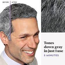 I am looking for a hair colour that will just colour the brown and not the grey/silver. Just For Men Touch Of Gray 55 Black Hair Color Pack Of 3 Amazon De Beauty