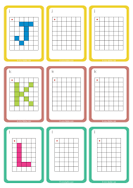 Pixel art à imprimer coloriage pixel art modele dessin pixel dessin pixel facile dessin origami dessin animé kawaii comment dessiner un lapin pixel art licorne dessin quadrillage. Deplacement Dans Un Quadrillage Gs Cp Reproduire Les Lettres