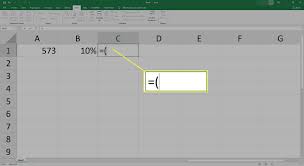 How To Calculate Percentage In Excel
