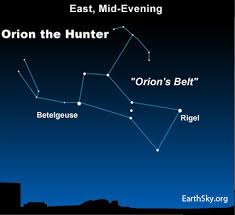 Orion The Hunter Now Easy To View Tonight Earthsky