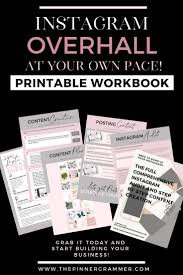 Instagram Audit And Content Creation Ebook The Pinnergrammer Content Creation Instagram Marketing Instagram Engagement