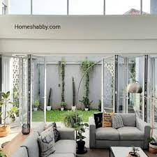 Di sini anda akan mendapatkan fasilitas rekreasi dan permainan yang lengkap dan beragam. 6 Desain Ruang Tamu Terbuka Yang Menyegarkan Homeshabby Com Design Home Plans Home Decorating And Interior Design