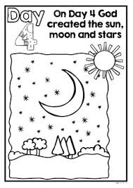 The more enlightening side of facebook. Days Of Creation Coloring And Puzzle Pages By Apples Of Gold Tpt