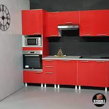 cuisine rouge laquee stock cuisines 96 route de grenoble 69800 st priest ouvert uniquement les samedis et dim diy meuble cuisine rouge choses de cuisine