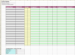 Sample Teacher Gradebook Excel Template Teacher Grade Book Grade Book Grade Book Template