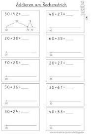 Rechenwege Am Rechenstrich Zeichnen Lernstubchen Math School Math For Kids Math Games