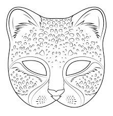 34 elegant fotografie von tiermasken basteln vorlagen. 38 Masken Zum Ausmalen Besten Bilder Von Ausmalbilder
