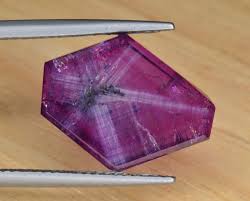 Grs Certified Natural Trapiche Ruby 7 75 Cts From Kashmir Pakistan Mineral Jewelry Ruby Gemstones