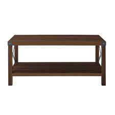These images represent the many possibilities of custom designed coffee tables. Rustic Wood Coffee Table Dark Walnut Walmart Canada
