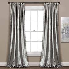 Tags silver gray curtain panel silver velvet curtain panel gray velvet window curtain modern gray velvet window curtain. Amazon Com Lush Decor Silver Velvet Dream Solid Color Luxury Shimmery Window Curtain Panel Set Pair 84 X 40 Home Kitchen