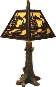 Rustic Tree Table Lamp Rustic Table Lamps Rustic Lamp Shades Rustic Lamps