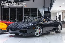 The maximum expression of made in italy craftsmanship & creativity. Used 2004 Ferrari 360 Spider Gated 6 Speed Manual Only 20k Miles For Sale Special Pricing Chicago Motor Cars Stock 16303
