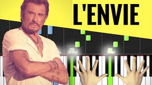 Johnny hallyday chante avec des amis. Tuto Piano L Envie Avec Metronome Youtube