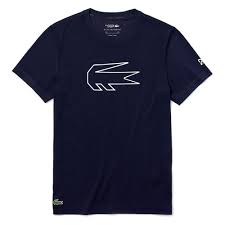 Shop the lacoste x novak djokovic collection just in time for the australian open. Lacoste Sport X Novak Djokovic Crocodile Print Blau Smashinn